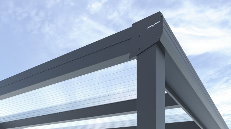 Polycarbonat klar 16 mm